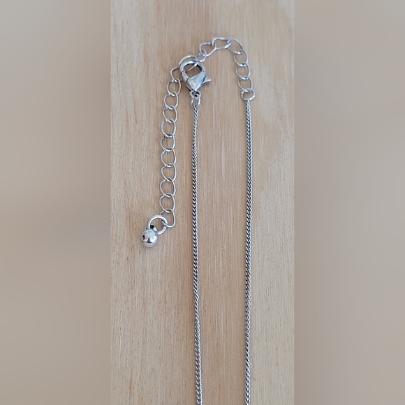 Vintage Pendant River/Brook andTrees with Delicate Chain Necklace - Picture 8 of 10